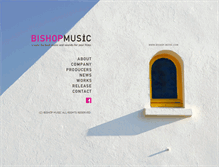 Tablet Screenshot of bishop-music.com